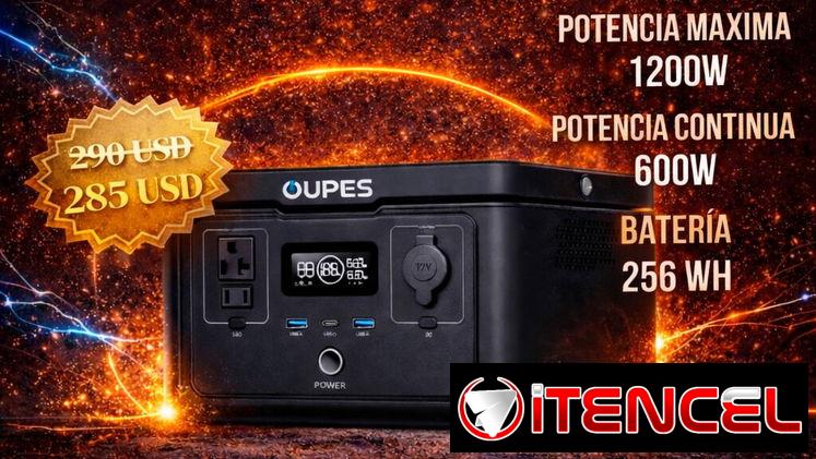 ‼‼OFERTON ‼‼ OUPES EXODUS 600W / 256Wh + 6GB A 24GB de rifa al adquirir el equipo