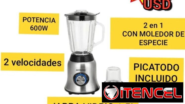 Licuadora Premier con moledor de especies