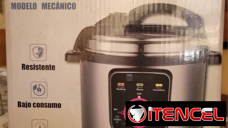 Olla Reina 6lt, 90 minutos Nueva en caja con 1 mes de garantía, Entregamos factura. Marca: ESTELECTRIC
