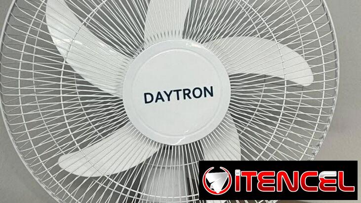 Ventilador Recargable 16 pulgadas Marca Daytron, Lámpara Led integrada y panel Solar precio $85 USD Transporte Incluido