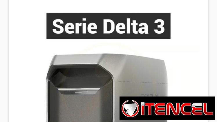 EcoFlow Batería Adicional Serie DELTA 3 – 1024Wh, Compatible con Delta 3/Delta 3 Plus/Delta 3 1500/ 620