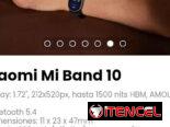 Xiaomi Mi Band 10. Versión global. En blanco, rosa y negro
