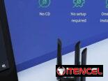 Tarjetas inalámbrica WIFI 6 de 4 antenas para PC USB 3.0 ,  banda 1300Mbps.