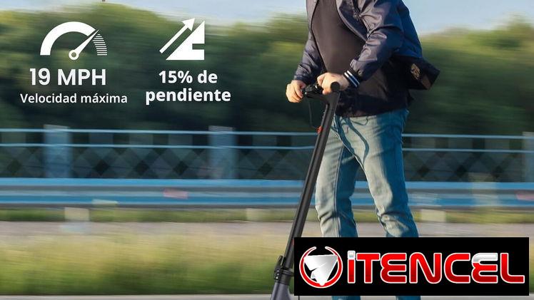 Scooter Eléctrico VOLPAM 500W 22MPH Plegable 23 Millas Llantas 10” Doble Freno