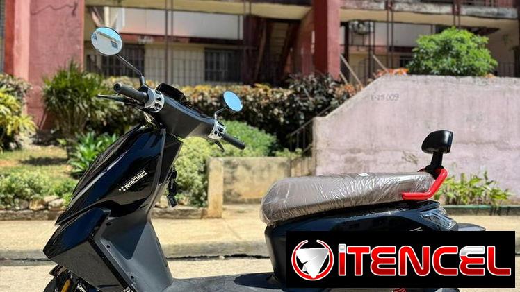 Moto eléctrica gas racing