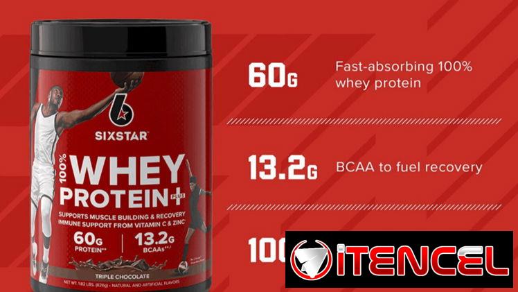Whey Protein (SixStar Muscletech) (30gr de proteina – 18serv)