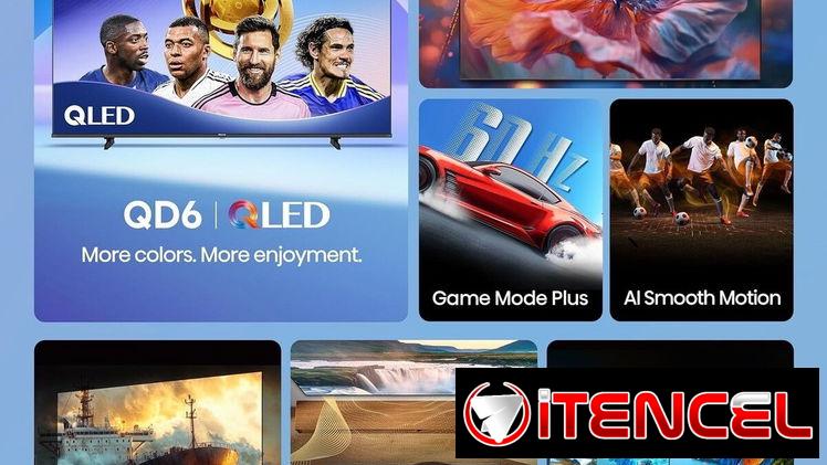 Hisense 50” QLED 4K UHD Smart TV modelo 2025