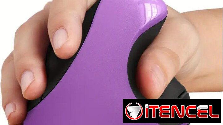 Mouse ergonómico vertical inalámbrico