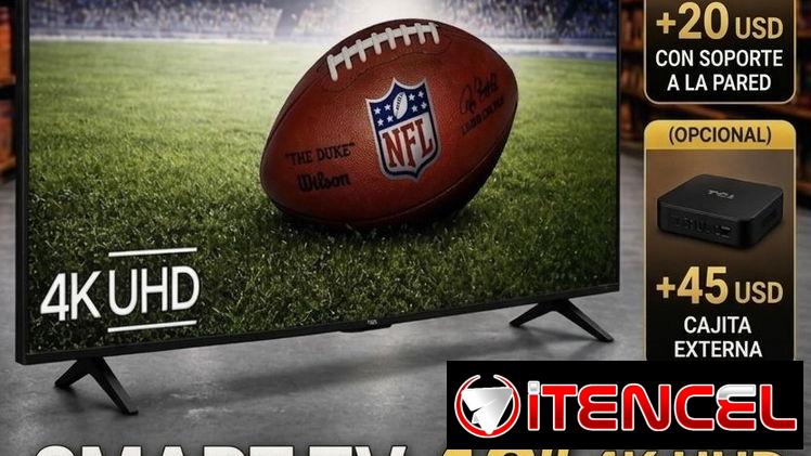 ➡️ SMART TV TCL 43″ UHD 4K