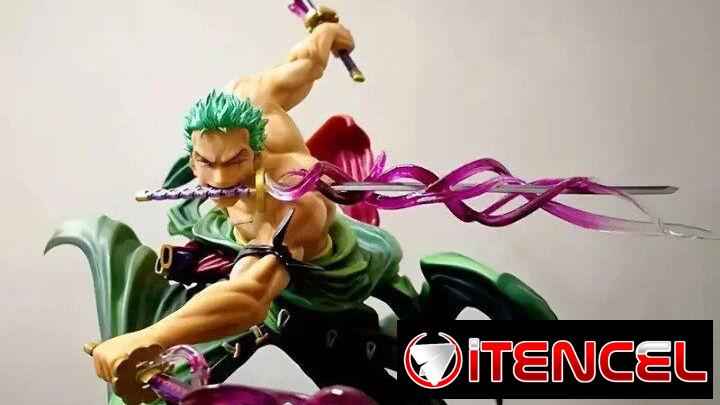 🏴‍☠️ Figura de Acción Roronoa Zoro – One Piece | NUEVA EN CAJA