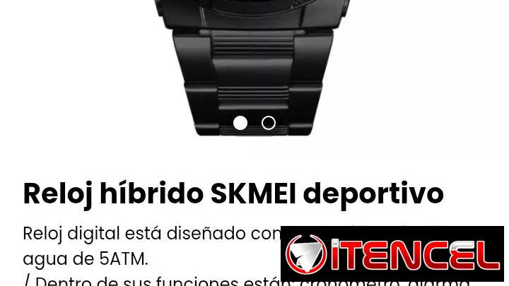 Reloj híbrido SKMEI deportivo. Nuevo