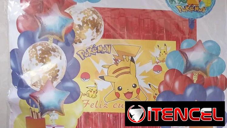 Set decorativo 100 pcs Pikachu M35(TPEx)