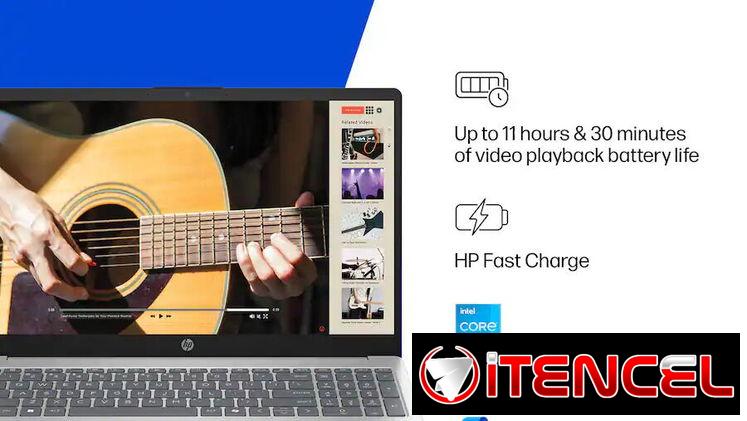 LAPTOP 🎁NUEVA🎁📦CAJA, HP (15-fd0113dx), 15.6″ FHD IPS, Intel Core i3-N305(13th gen), 8GB RAM, 128GB SSD, 10Horas