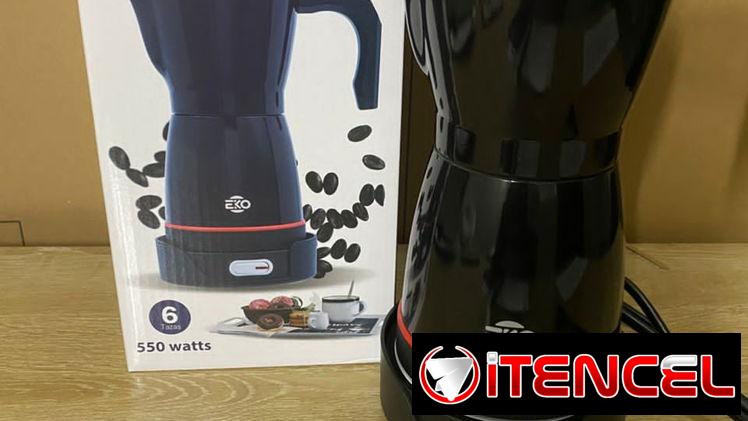 Cafetera eléctrica EKO 6 Tazas Precio : 28 USD