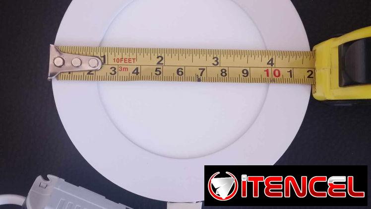 Lamparas empotrables luz led. Dicroicas 6,9,12,18 whatts