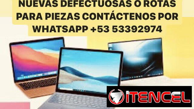 SE COMPRAN LAPTOP NUEVAS,DEFECTUOSAS O ROTAS PARA PIEZAS 53392974