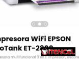 Impresora WiFi EPSON EcoTank ET-2800 Impresora multifuncional 3 en 1: impresión, escaner y fotocopia