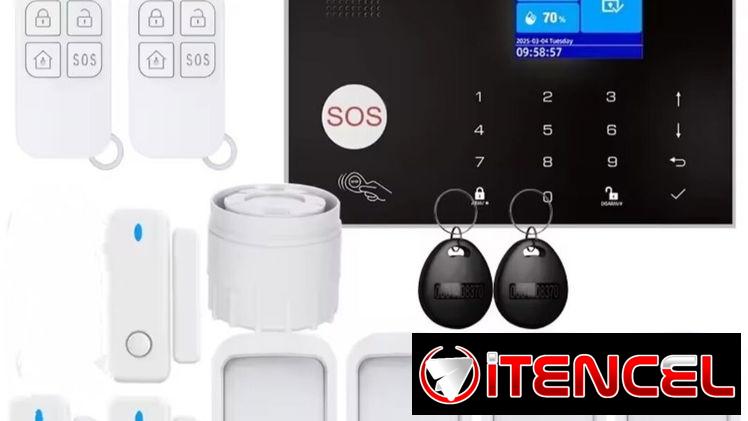 ALARMA INALAMBRICA GSM táctil modelo G30