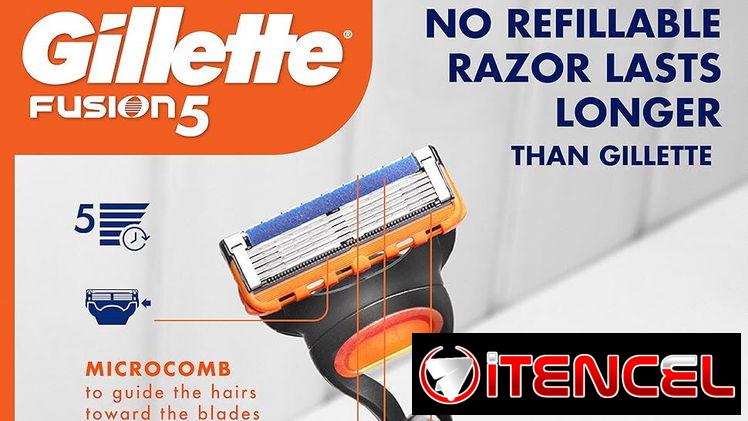 * Maquina de afeitar Gillette Fusion 5+ 5 repuestos