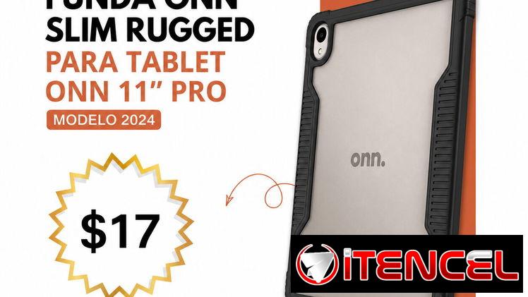 Funda onn Slim Rugged para tablet onn 11″ Pro (Modelo 2024) | videojuegoshabana.com