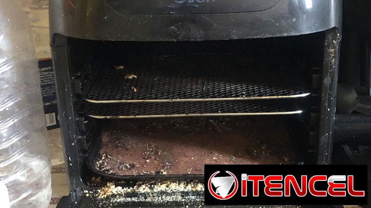 Horno eléctrico. Freidora de aire