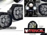 Par de neblineros 9 LED 12 v