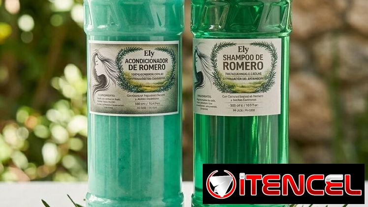 Champú y Acondicionador de Romero, Coco y Rapunzel (mezcla de argán, romero, jengibre y miel)