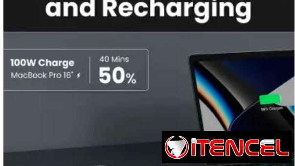 Batería portátil UGREEN – Powerbank 20000mAh-Recarga rápida