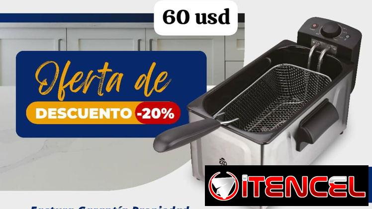 Freidora eléctrica de aceite de 3L EKO