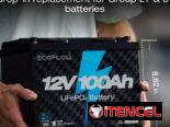 Agotada…Batería EcoFlow Lithium 12V 100Ah Deep Cycle LiFePO4 Battery