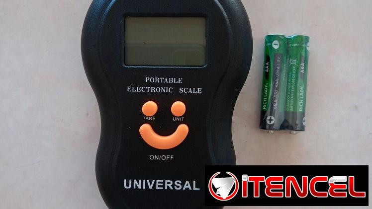 Pesas digitales de bolsillo nuevas