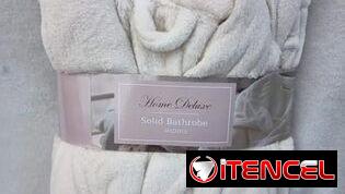 Albornoz Unisex de Felpa Suave home deluxe. 📞56249037