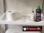 Organizadores de baño y juego de alfombras para baño