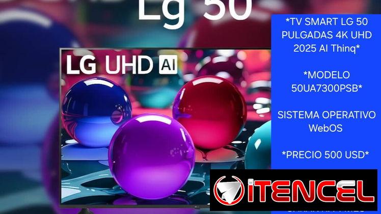 Televisor LG 50 pulgada 4k 2025 ( un mes ) 💯 💢 💥