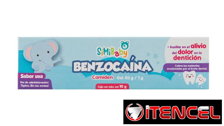 Benzocaina Gel analgésico para bebés y niños para el alivio de las encías lastimadas con agradable sabor a uva