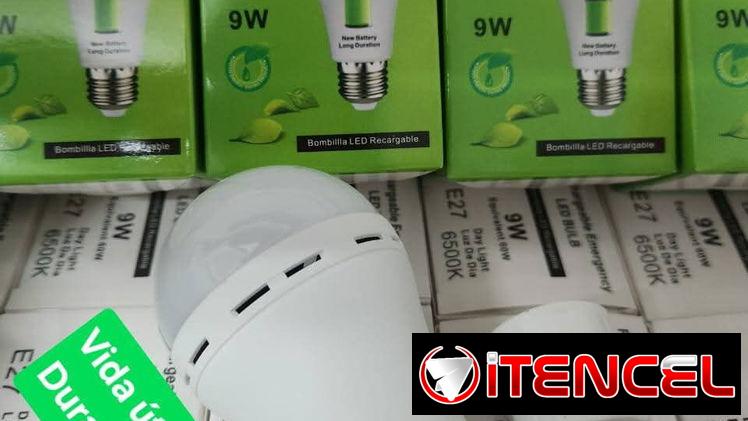 Rebaja de precios: Bombillos recargables de 9W