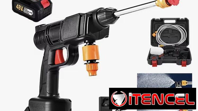 PISTOLA DE AGUA CON 2 BATERÍAS Y ACCESORIOS!