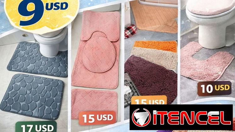 VARIEDAD! Alfombras para baño
