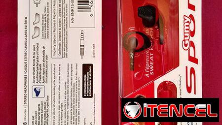 AUDÍFONOS JVC PLUS GUMY SPORT PROFESIONALES. ¡NUEVO Y SELLADO EN SU CAJA!