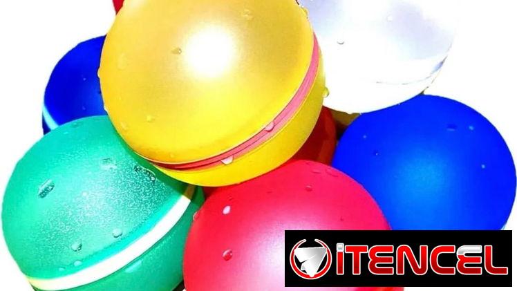 Globos de agua reutilizables, paquetes de 8, 10 y 12 u