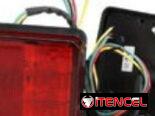 pareja de luces traseras led para trailler o remolques ,autos  medidas 12 cm horizontal 10 cm contactar solo por wassat