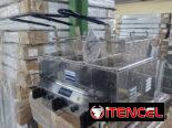 FREIDORA TRIPLE DE GAS ( 3L CADA CESTA ) / MARCA METVISA