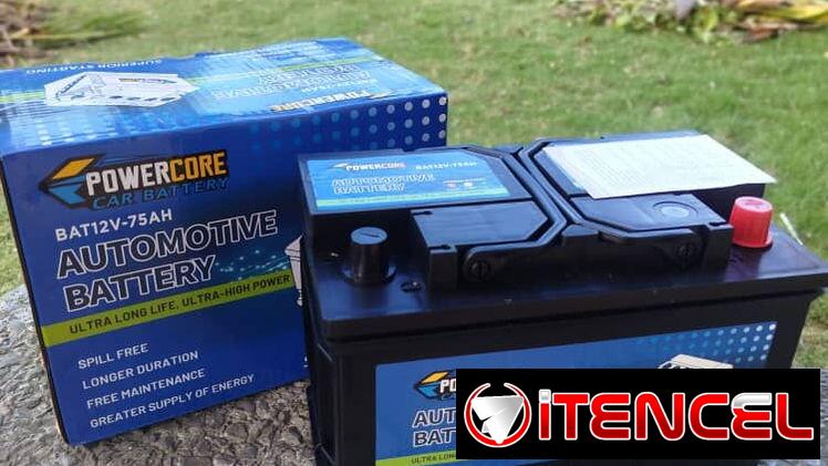 Batería de Autos Amp: 75 Ah Volt: 12 V Powercore, De Ácido, Listas para usar del Año 2025 Precio:$120 USD Transporte Inc