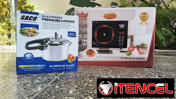 Cocina infrarojo, ollas presión, arroceras
