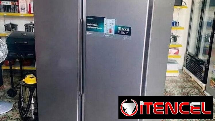 Refrigerador 15.6 pies Hisense Side by Side de Congelación Seca Precio $840 USD Transporte incluido