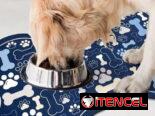 Tapetes Antiderrapantes para Comederos de Mascotas
