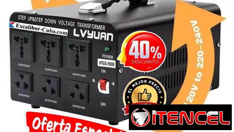 Transformador “hasta abajo” 220v-110v y 110v-220v