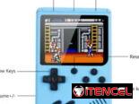 Consola de video juegos retro con un diseño moderno//Perfecto regalo para Navidad//Consola moderna 500 en 1//NUEVA
