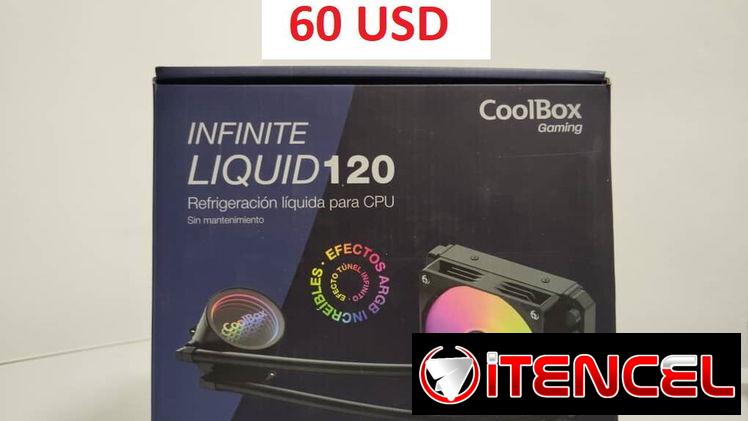 Disipacion Liquida RGB Coolbox Gaming -60 USD