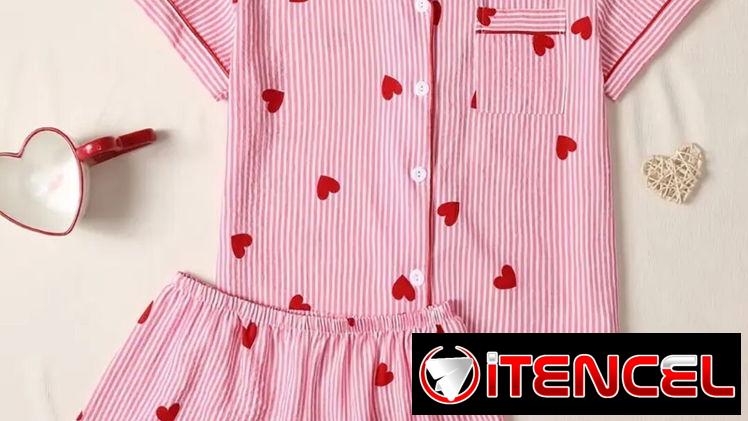 Pijamas de 2 piezas largos y cortos